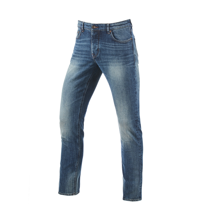Emner: e.s. 5-pocket-stretch-jeans, slim + mediumwashed 2