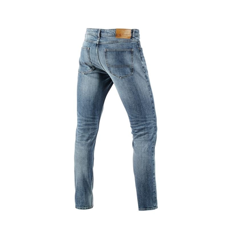 Arbejdsbukser: e.s. 5-pocket-stretch-jeans, slim + stonewashed 4