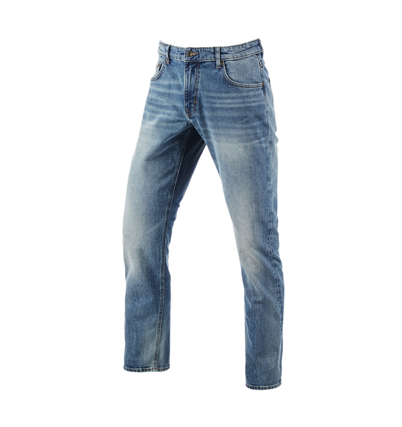 Emner: e.s. 5-pocket-stretch-jeans, straight + stonewashed 4