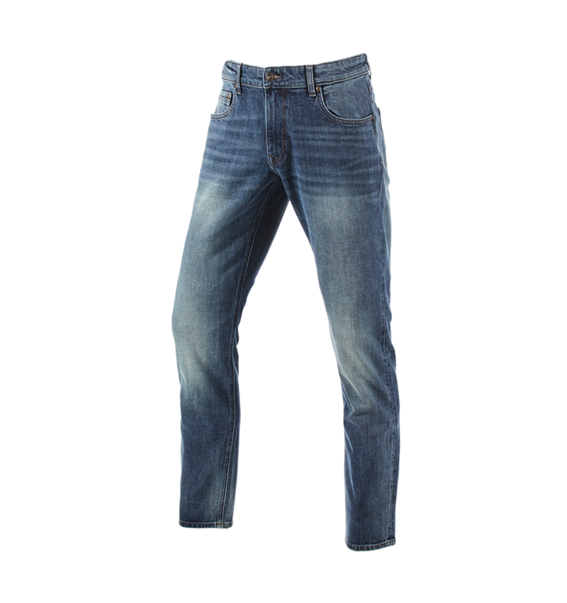 Arbejdsbukser: e.s. 5-pocket-stretch-jeans, straight + mediumwashed 2