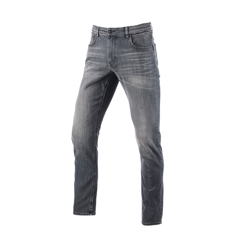 Emner: e.s. 5-pocket-stretch-jeans, straight + graphitewashed 2
