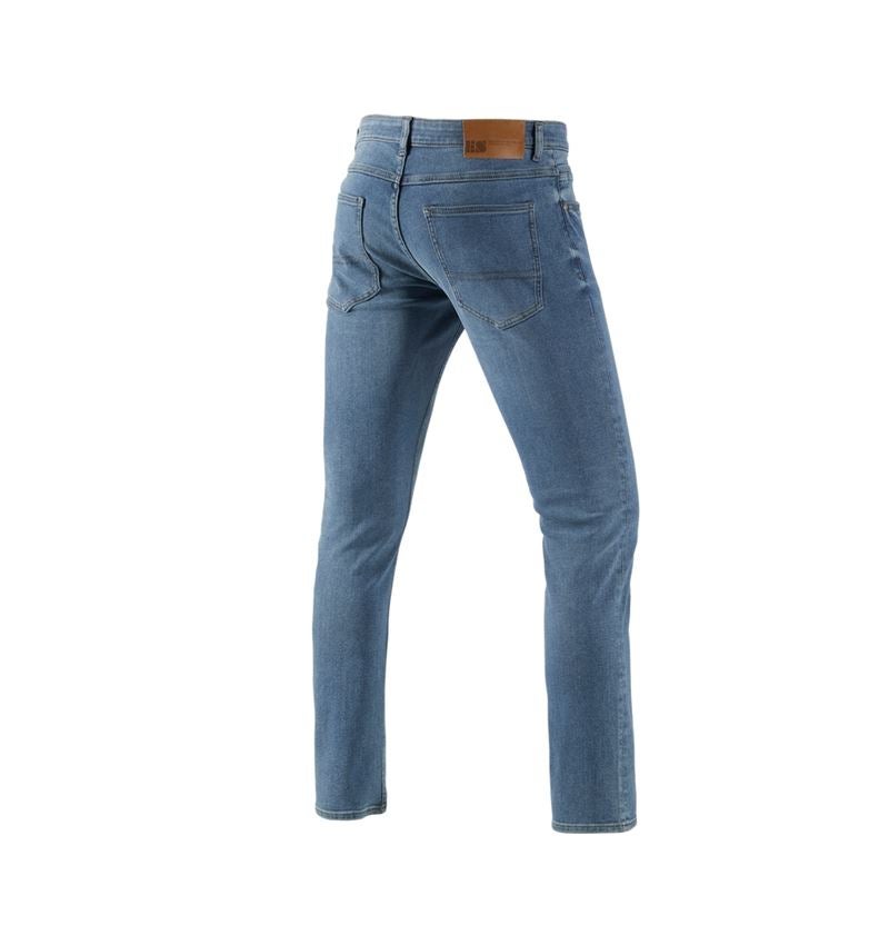 Arbejdsbukser: e.s. 5-pocket-stretch-vinterjeans + stonewashed 2