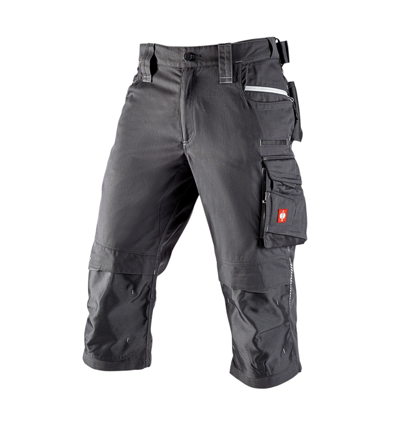 Work Trousers: 3/4 length trousers e.s.motion 2020 + anthracite/platinum 1