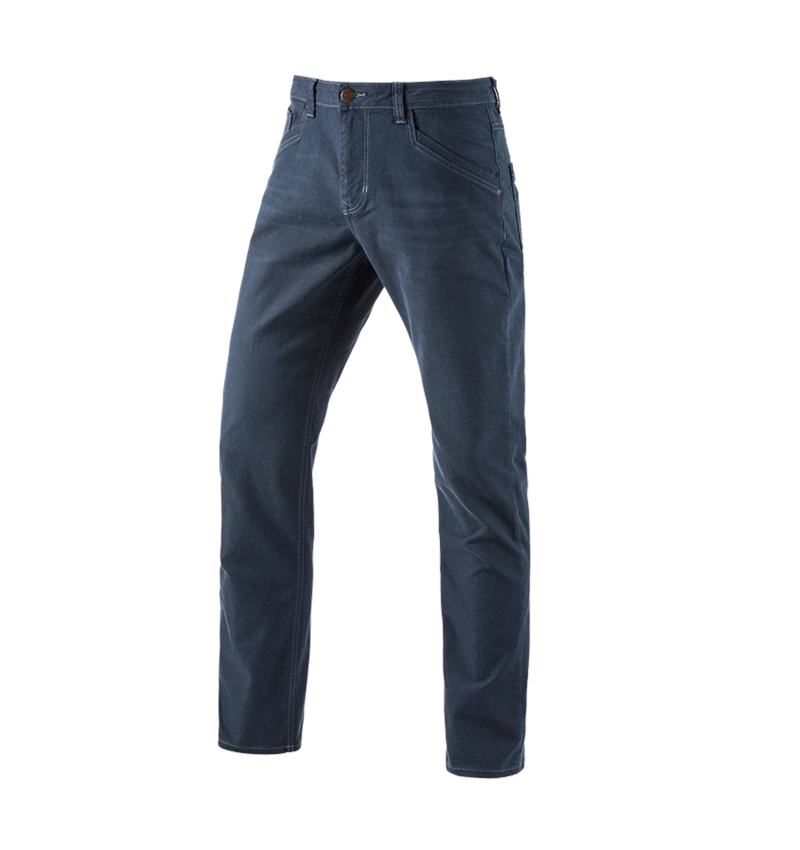 Topics: 5-pocket Trousers e.s.vintage + arcticblue