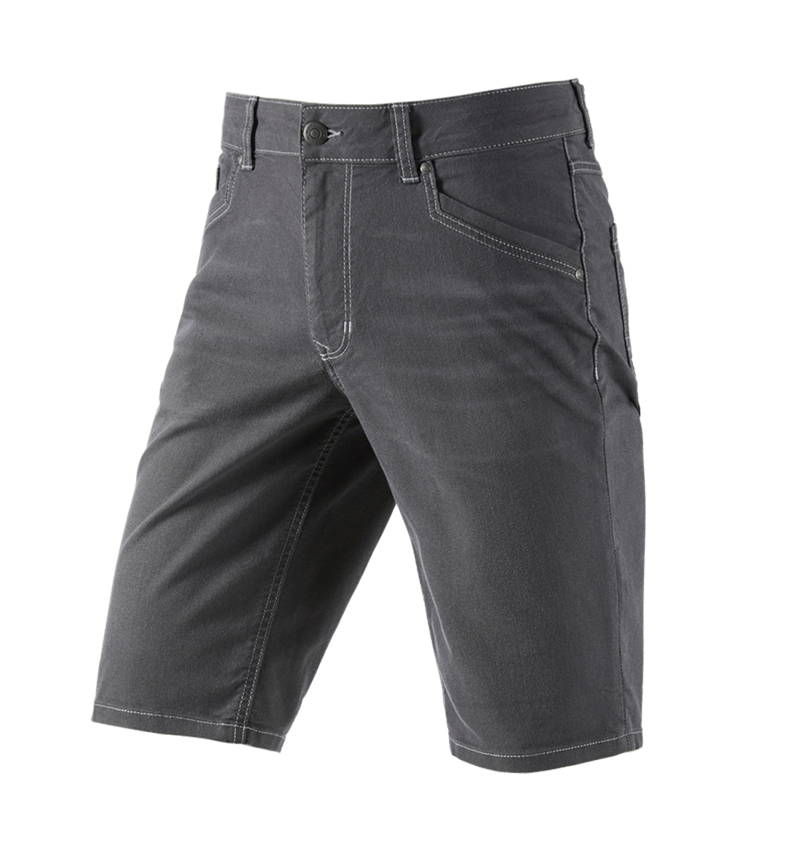 Arbejdsbukser: Shorts med 5 lommer e.s.vintage + tinfarve 2