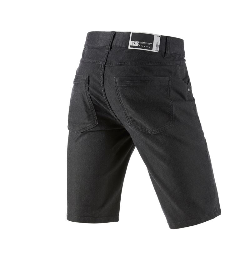 Tømrer / Snedker: Shorts med 5 lommer e.s.vintage + sort 3