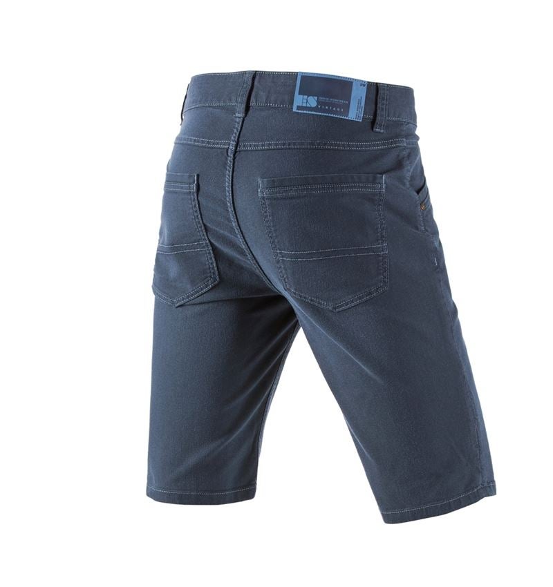 Tømrer / Snedker: Shorts med 5 lommer e.s.vintage + aktissk blå 3