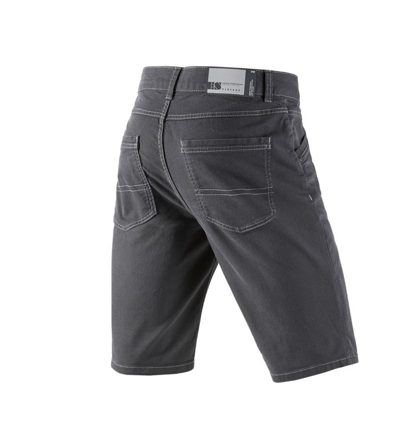 Arbejdsbukser: Shorts med 5 lommer e.s.vintage + tinfarve 2