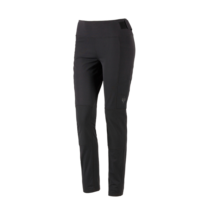 Work Trousers: Functional tights e.s.trail, ladies' + black 3