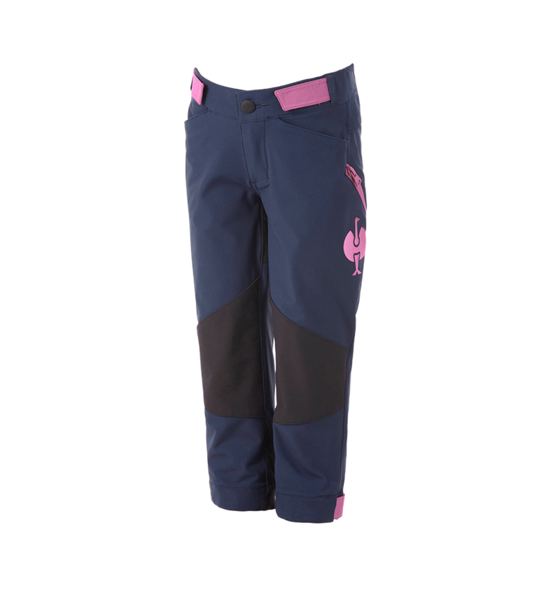 Trousers: Functional trousers e.s.trail, children's + deepblue/tarapink 4