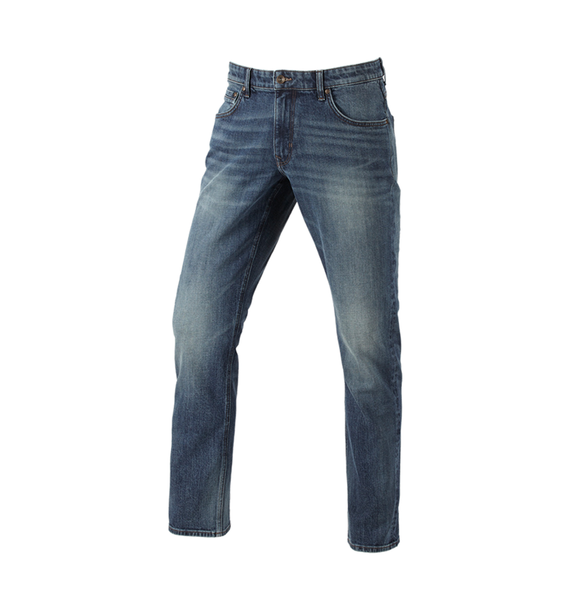 Arbejdsbukser: e.s. 5-pocket-stretch-jeans med tommestoklomme + mediumwashed 1