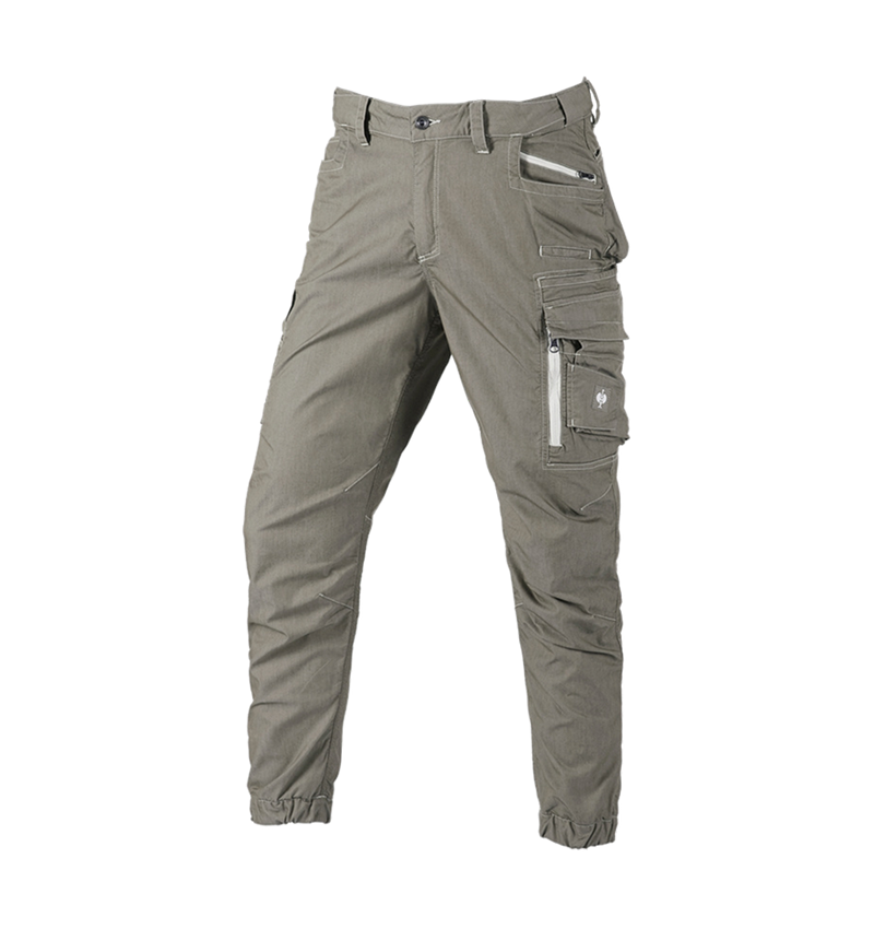 Work Trousers: Cargo trousers e.s.motion ten summer + moorgreen 2