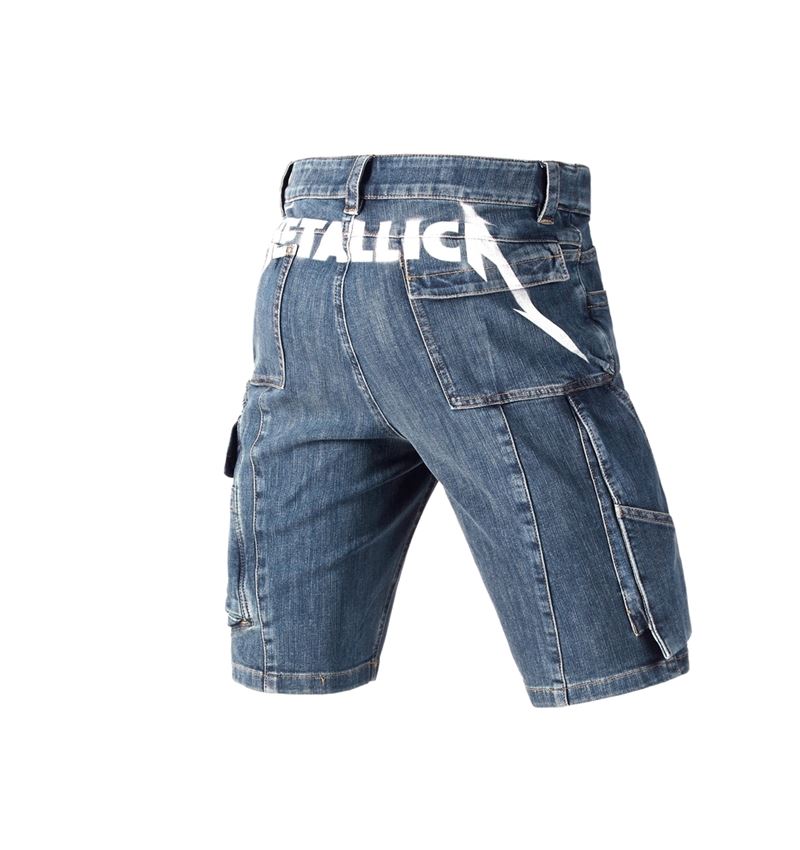 Arbejdsbukser: Metallica denim shorts + stonewashed 4