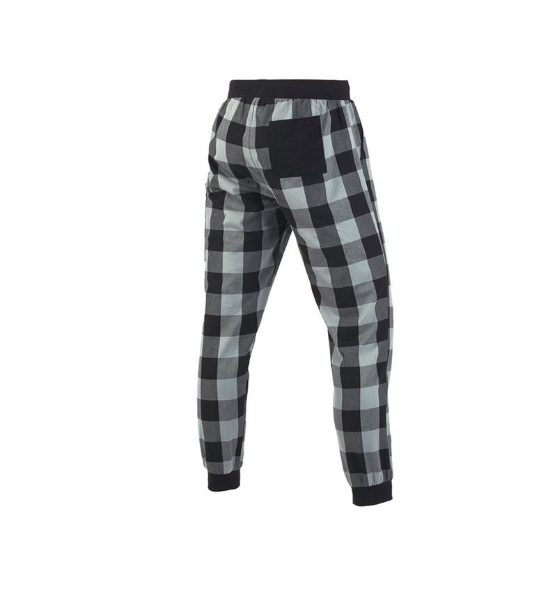 Accessories: e.s. Pyjama bukser + stormgrå/sort 3
