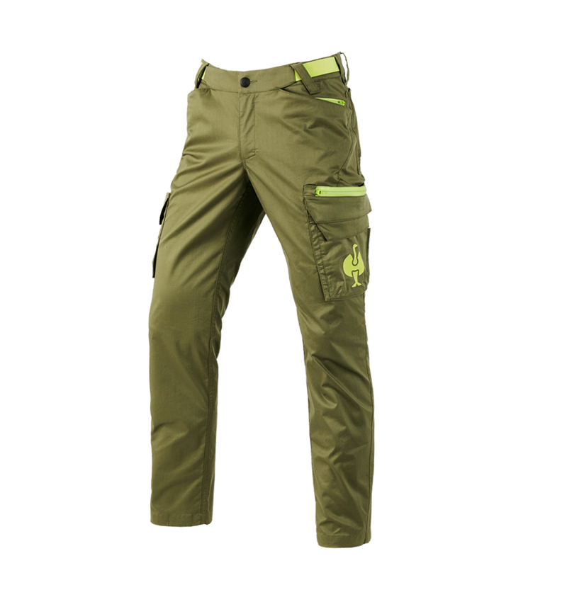 Topics: Cargo trousers e.s.trail + junipergreen/limegreen 2