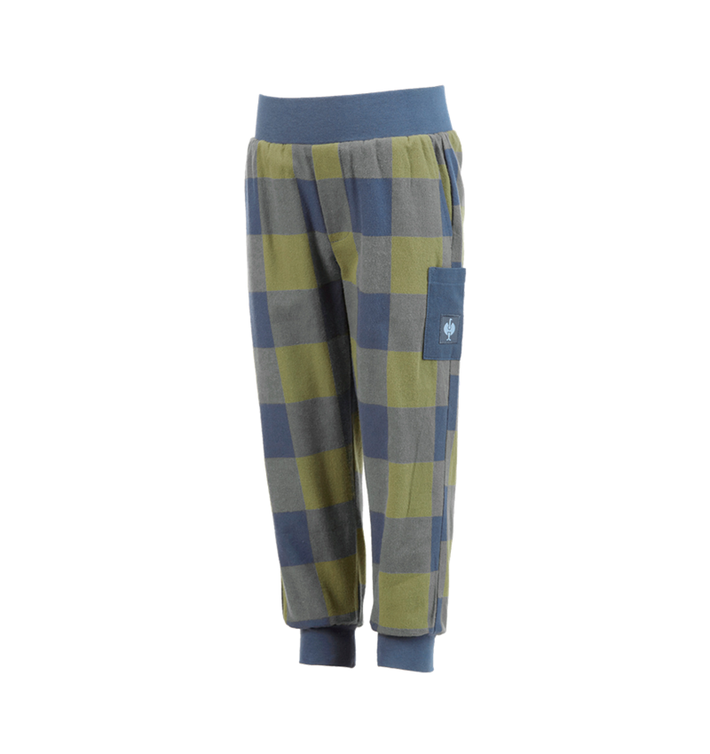 Tilbehør: e.s. Pyjama bukser, børne + bjerggrøn/oxidblå 4