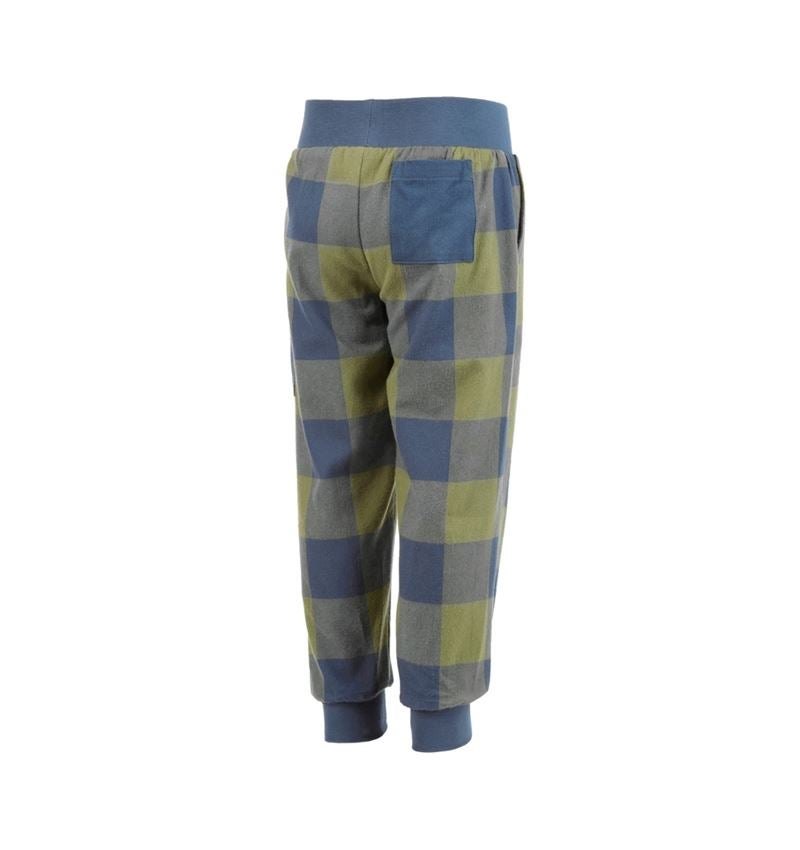 Tilbehør: e.s. Pyjama bukser, børne + bjerggrøn/oxidblå 5