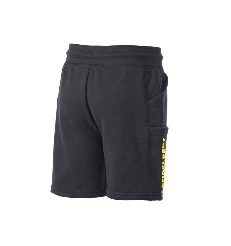 Shorts: Sweatshorts light e.s.trail, børn + sort/syregul 5