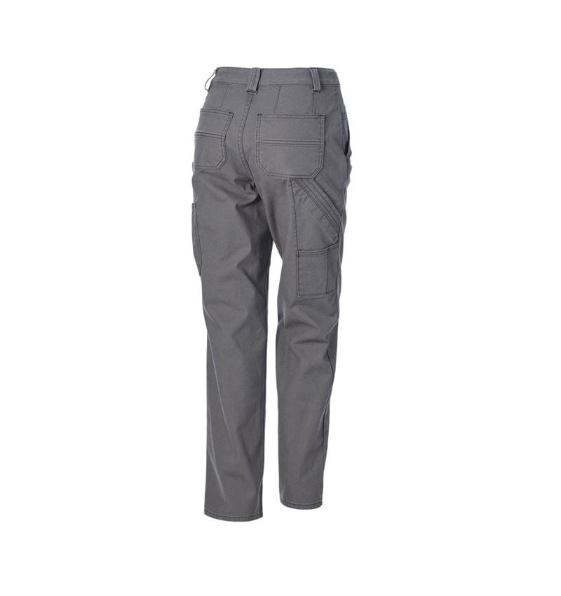 Topics: Trousers e.s.iconic, ladies' + carbongrey 12