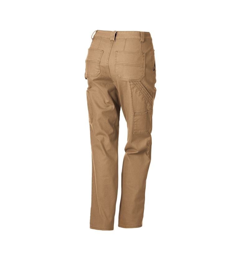 Clothing: Trousers e.s.iconic, ladies' + almondbrown 11