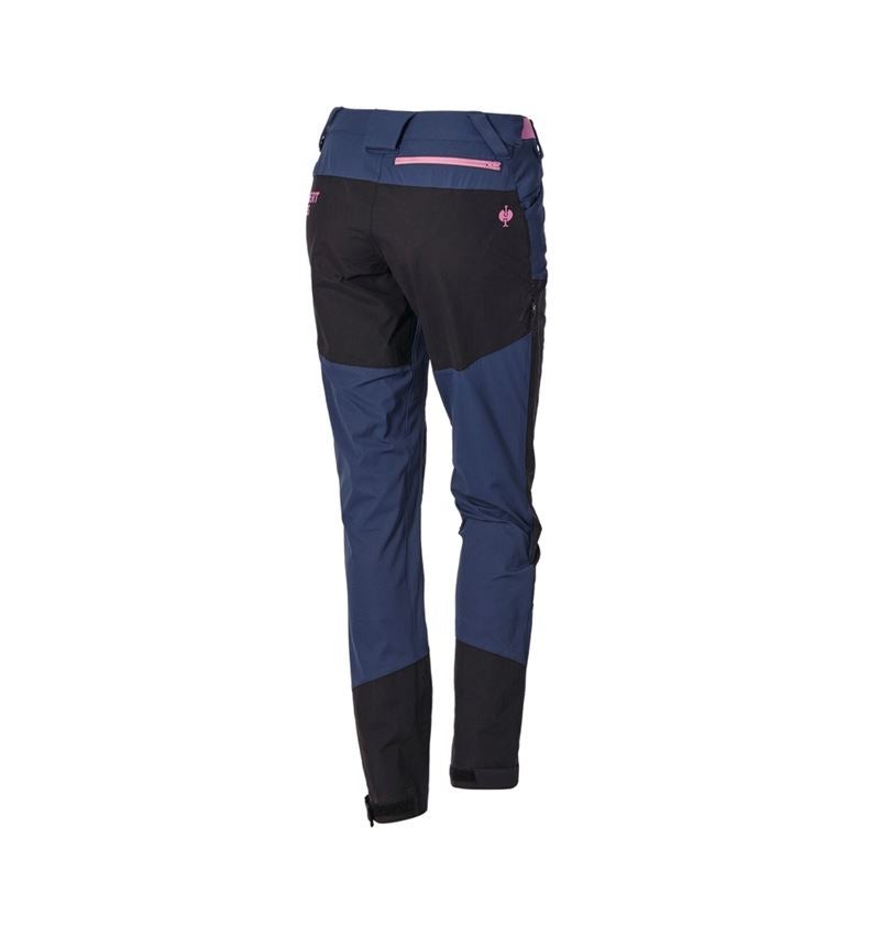 Clothing: Hybrid functional trousers e.s.trail, ladies' + deepblue/tarapink 6