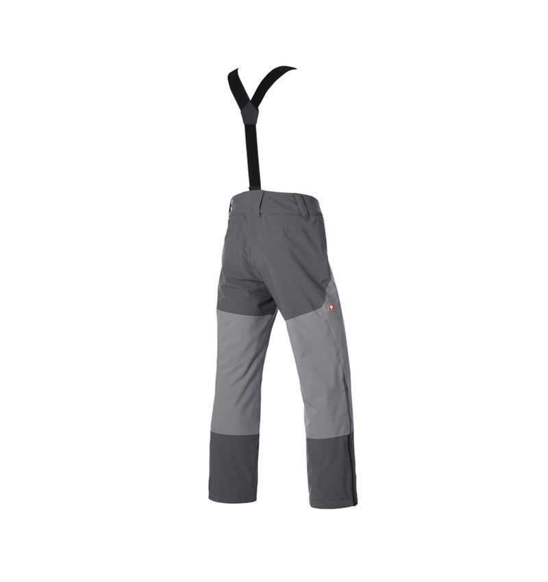 Clothing: Functional trousers e.s.trail snow + carbongrey/basaltgrey 6