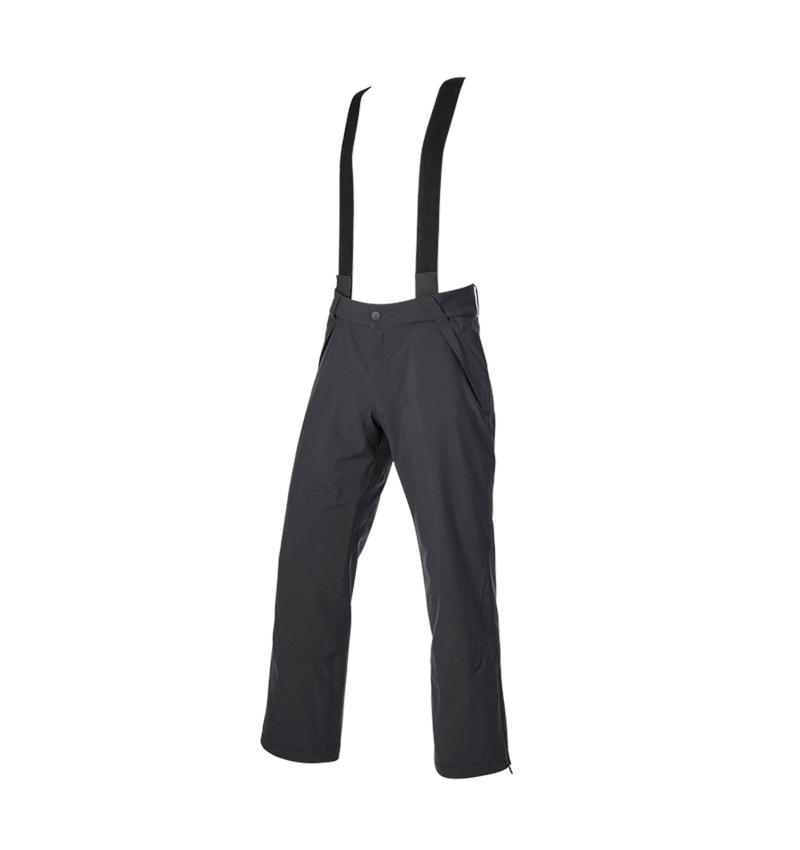 Clothing: Functional trousers e.s.trail snow + black 5