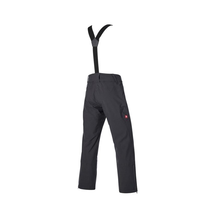 Clothing: Functional trousers e.s.trail snow + black 6