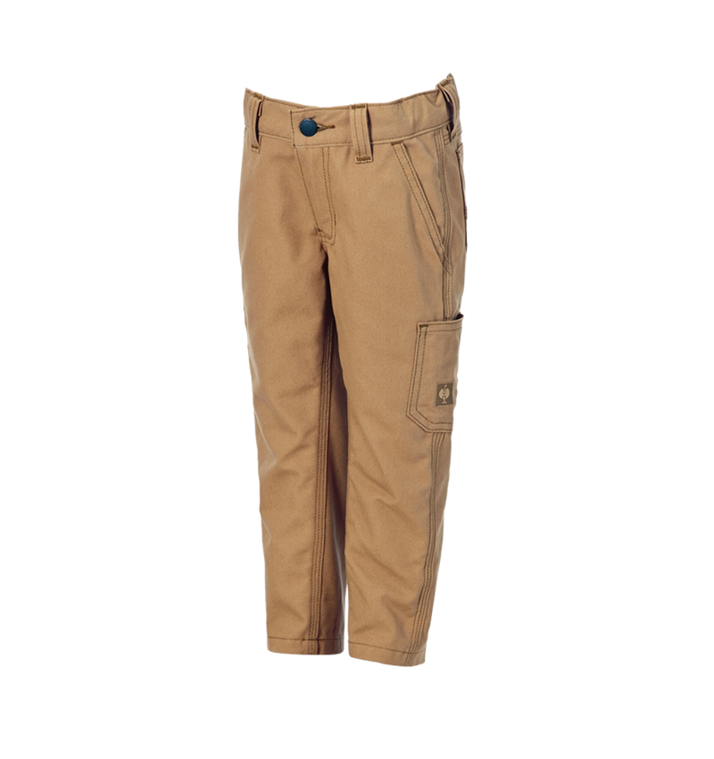 Clothing: Trousers e.s.iconic, children's + almondbrown 11