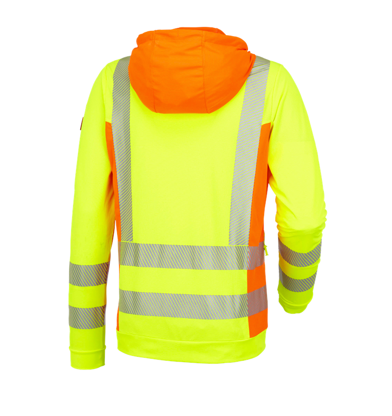 Arbejdsjakker: Advarselsfunktionshætte jakke e.s.motion 2020 + advarselsgul/advarselsorange 3