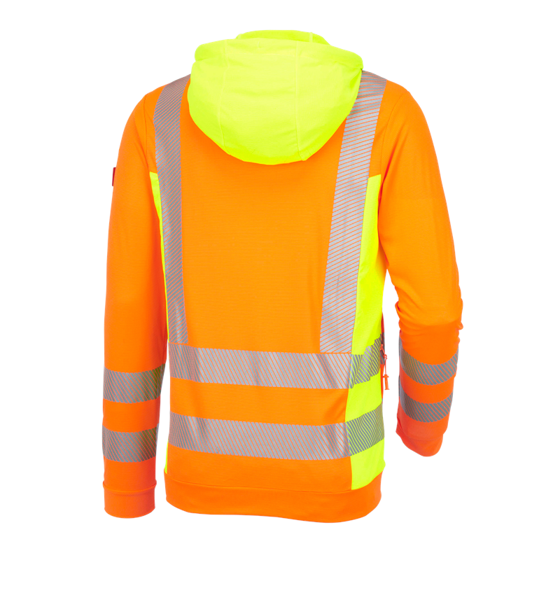 Arbejdsjakker: Advarselsfunktionshætte jakke e.s.motion 2020 + advarselsorange/advarselsgul 3