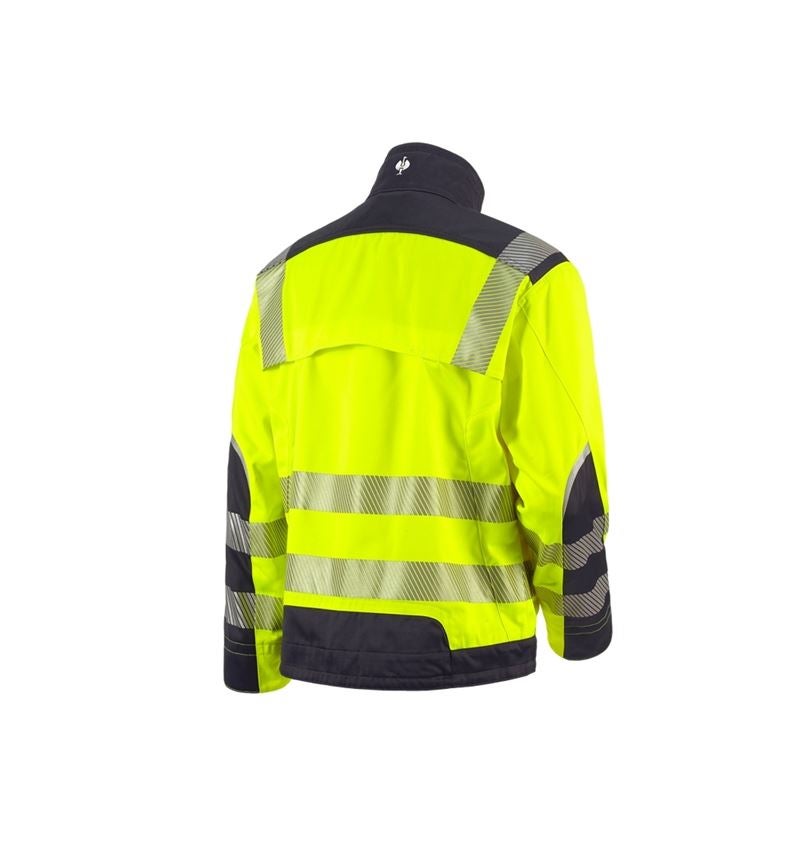 Work Jackets: High-vis jacket e.s.motion + high-vis yellow/anthracite 2