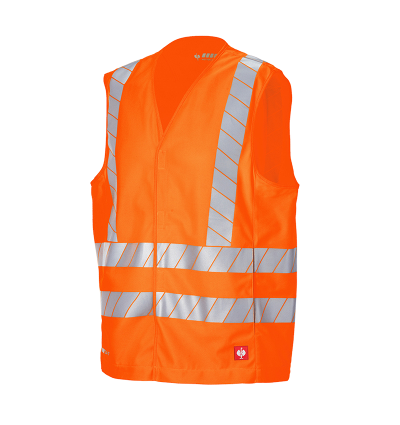 Clothing: High-vis bodywarmer e.s.motion 24/7 uni + high-vis orange 4