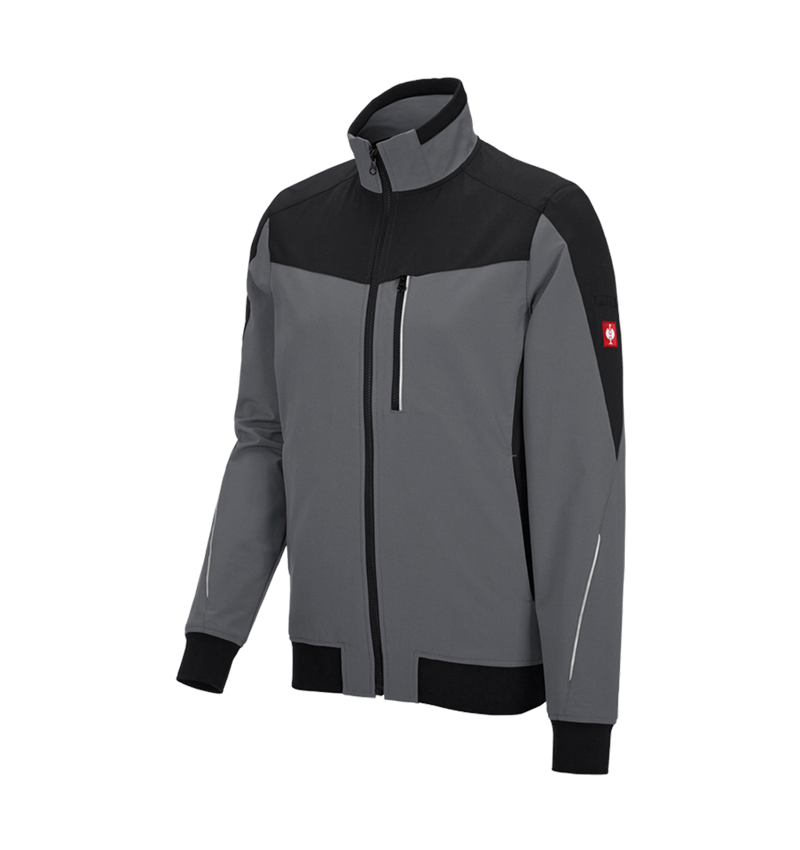Joiners / Carpenters: Functional jacket e.s.dynashield + cement/black 2