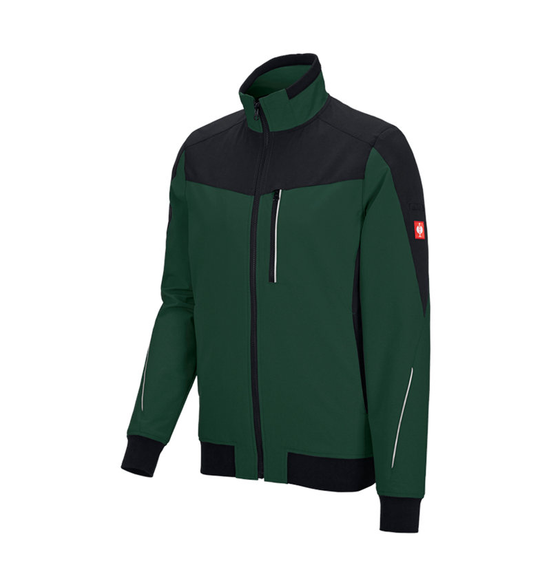 Joiners / Carpenters: Functional jacket e.s.dynashield + green/black 2
