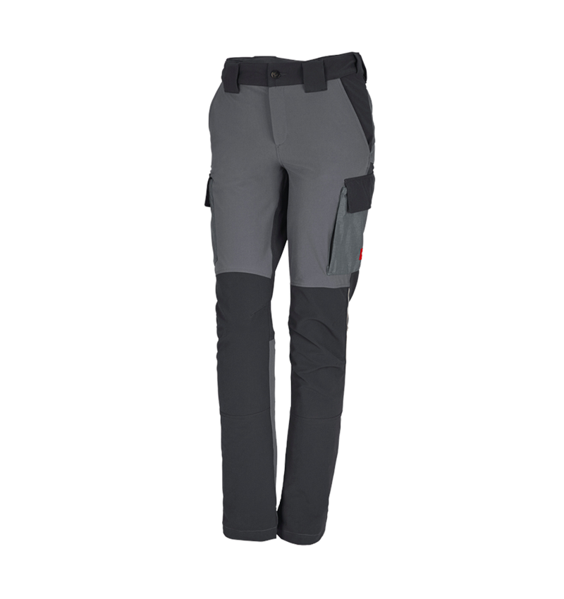 Topics: Functional cargo trousers e.s.dynashield, ladies' + cement/graphite 3
