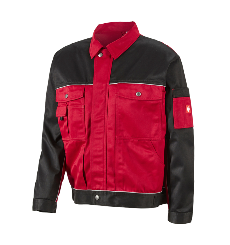 Joiners / Carpenters: Work jacket e.s.image + red/black 8