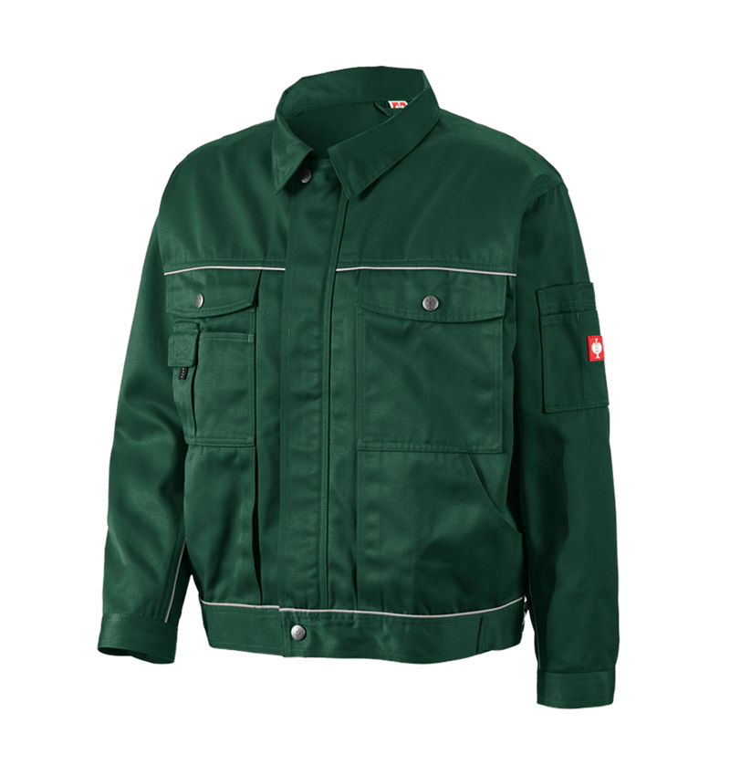 Joiners / Carpenters: Work jacket e.s.classic + green 3