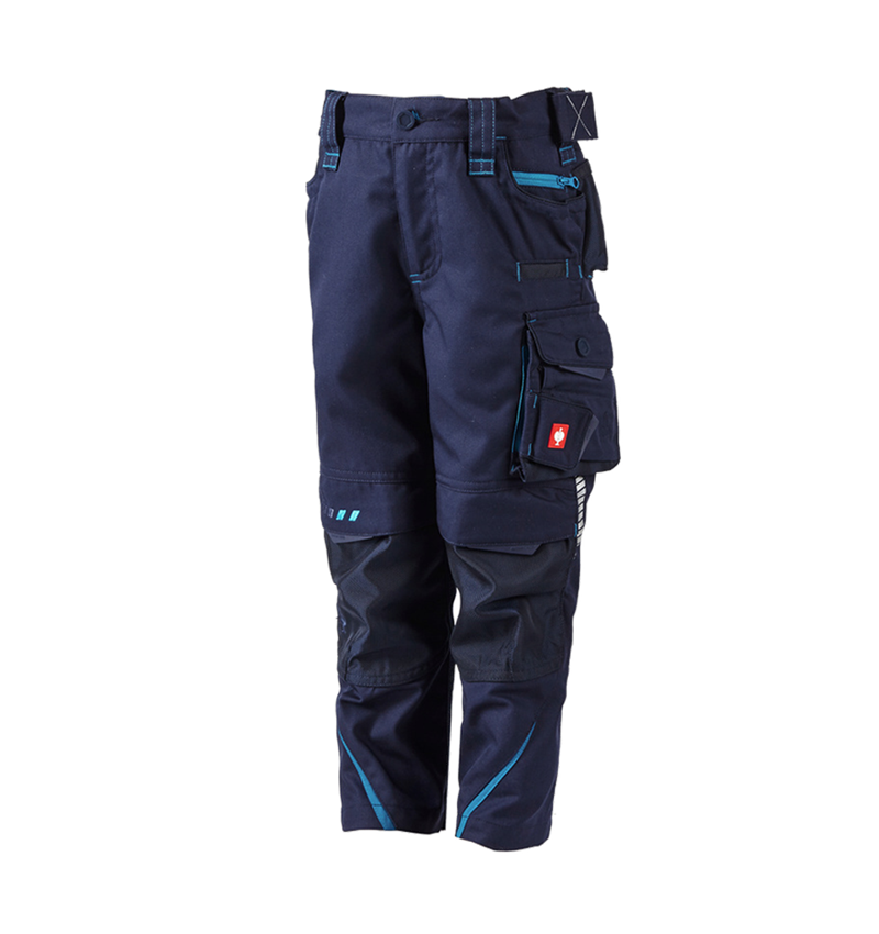 Trousers: Trousers e.s.motion 2020, children's + navy/atoll 2