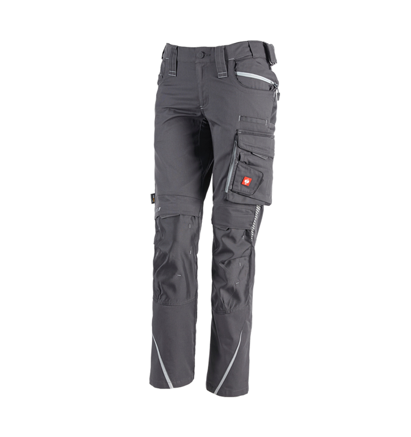 Gardening / Forestry / Farming: Ladies' trousers e.s.motion 2020 + anthracite/platinum 2