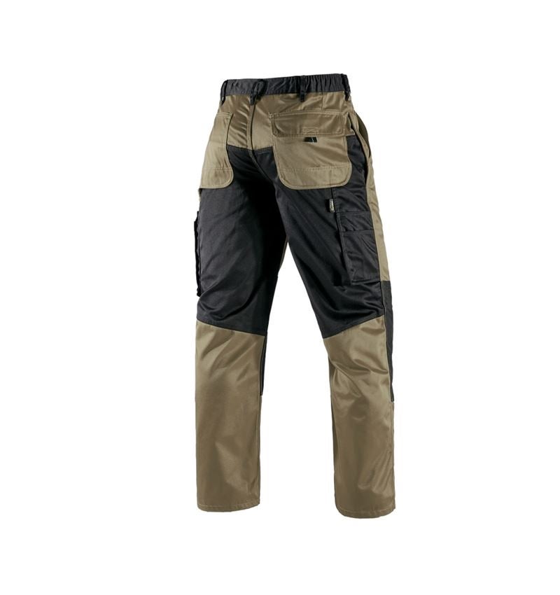 Work Trousers: Trousers e.s.image + khaki/black 7