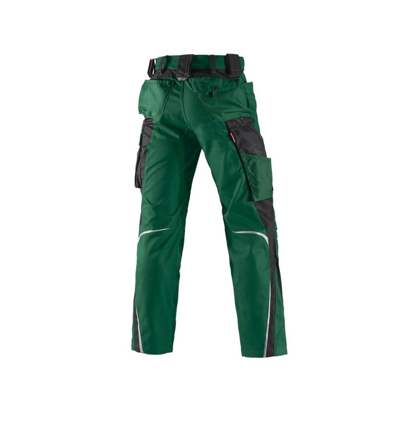 Cold: Trousers e.s.motion Winter + green/black 3