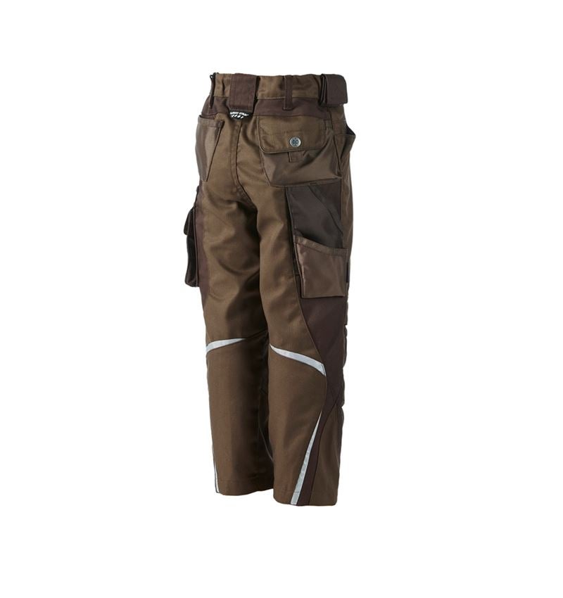 Trousers: Children's trousers e.s.motion + hazelnut/chestnut 3