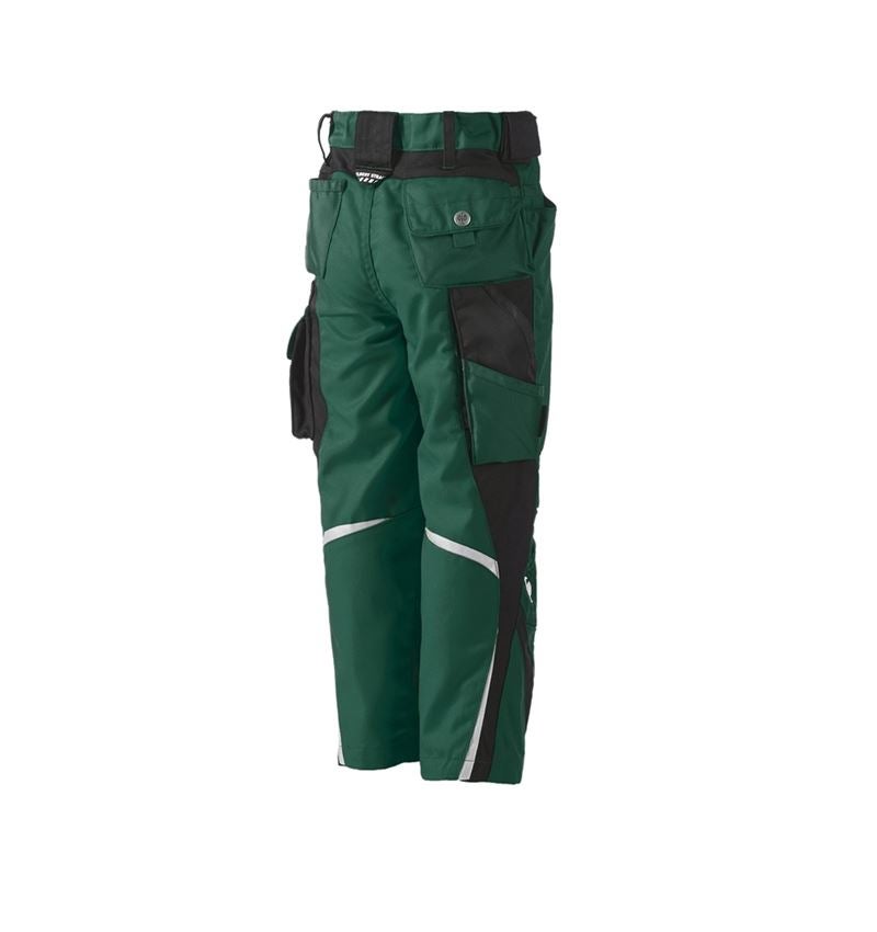 Trousers: Children's trousers e.s.motion + green/black 2