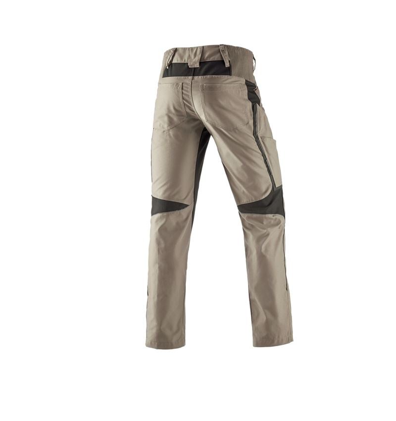 Gardening / Forestry / Farming: Trousers e.s.vision, men's + clay/black 3