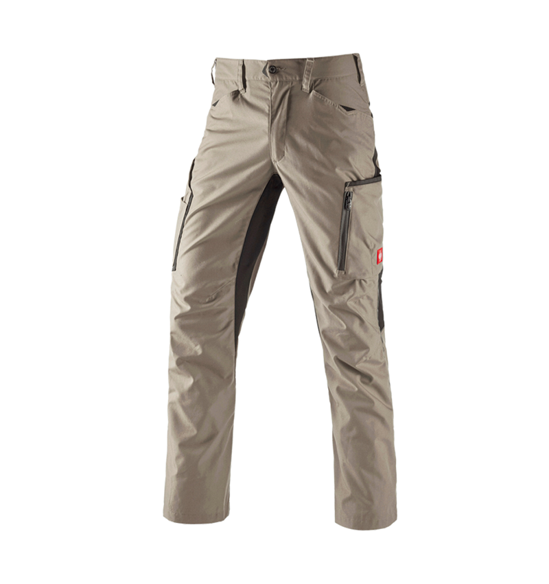 Gardening / Forestry / Farming: Trousers e.s.vision, men's + clay/black 2