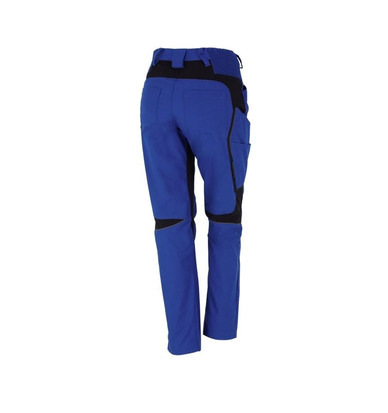 Gardening / Forestry / Farming: Ladies' trousers e.s.vision + royal/black 3
