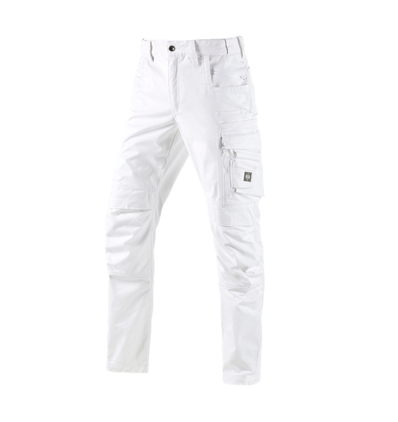 Plumbers / Installers: Trousers e.s.motion ten + white 2