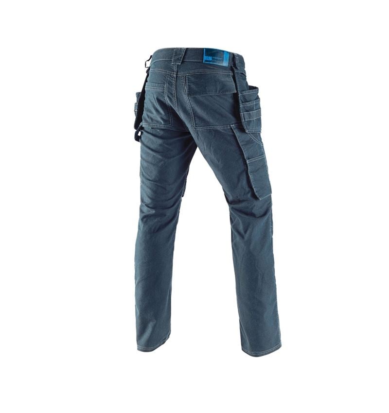 Arbejdsbukser: Holster-bukser e.s.vintage + aktissk blå 3