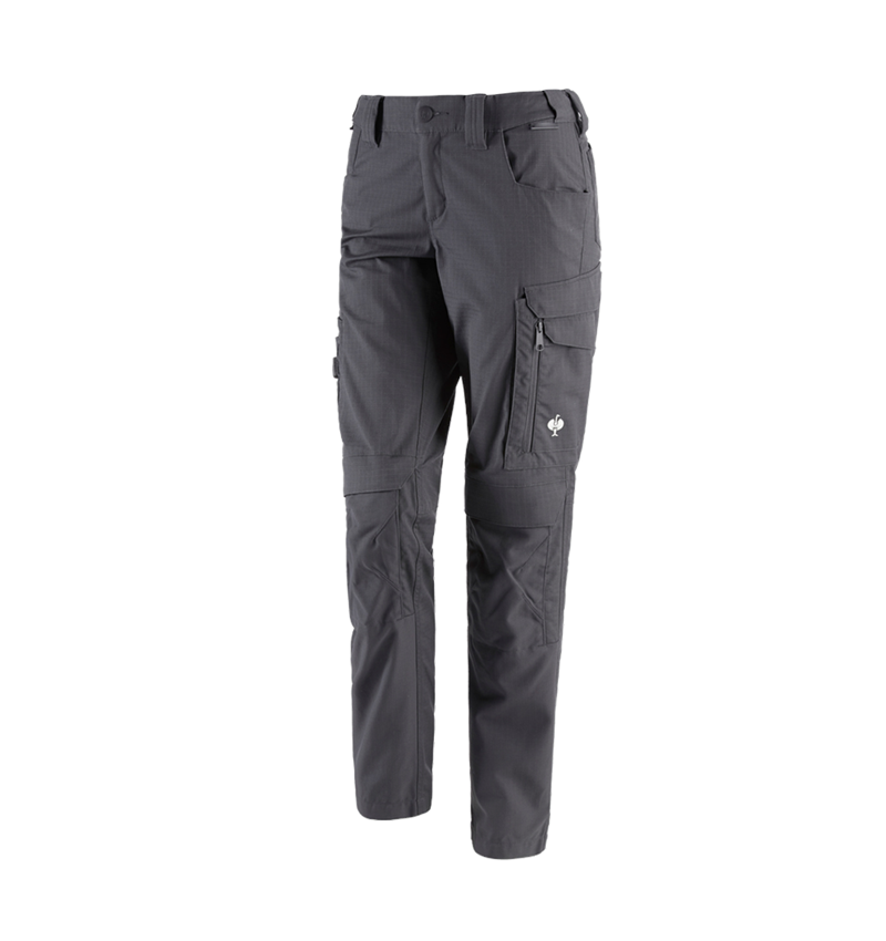 Work Trousers: Trousers e.s.concrete solid, ladies' + anthracite 2